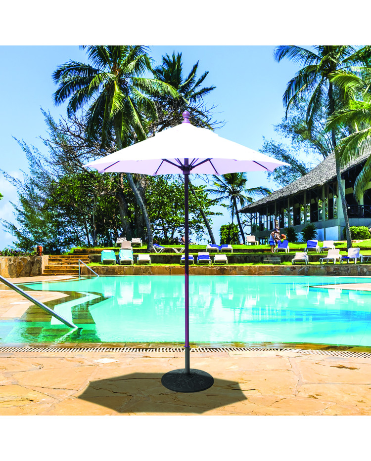 Galtech 715 - 6 FT Commercial Flexible Fiberglass Rib Heavy Duty Umbrella - FRAME only