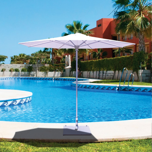 Galtech 732 - 9 FT Octagon Commercial Heavy Duty, Reinforce Aluminum Patio Umbrella