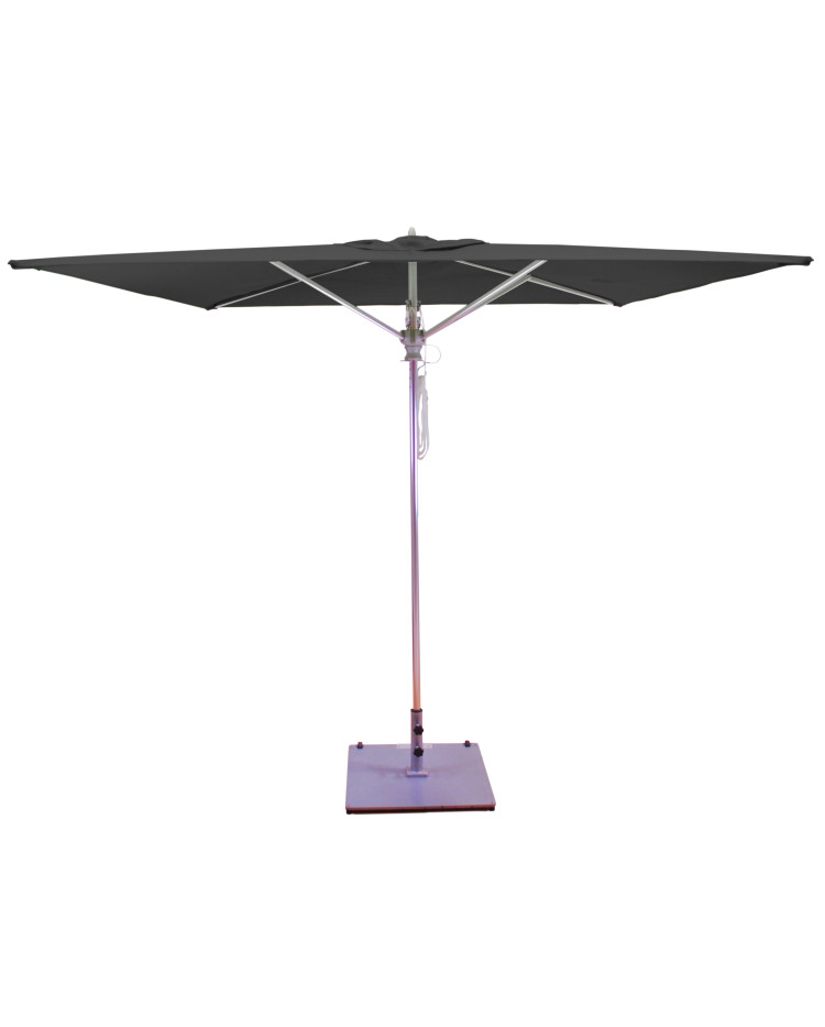Galtech 782 - 8x8 FT Square Commercial Heavy Duty, Reinforce Aluminum Umbrella - Frame only