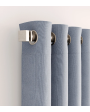 Sunbrella® Outdoor & Indoor Curtains with Grommets - Finley Slate