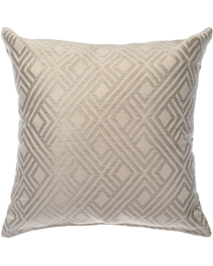 Sunbrella 18"x18" Square Throw Pillow - Integrated Pewter