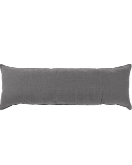 52" Long Plush Sunbrella Hammock Pillow - Cast Slate