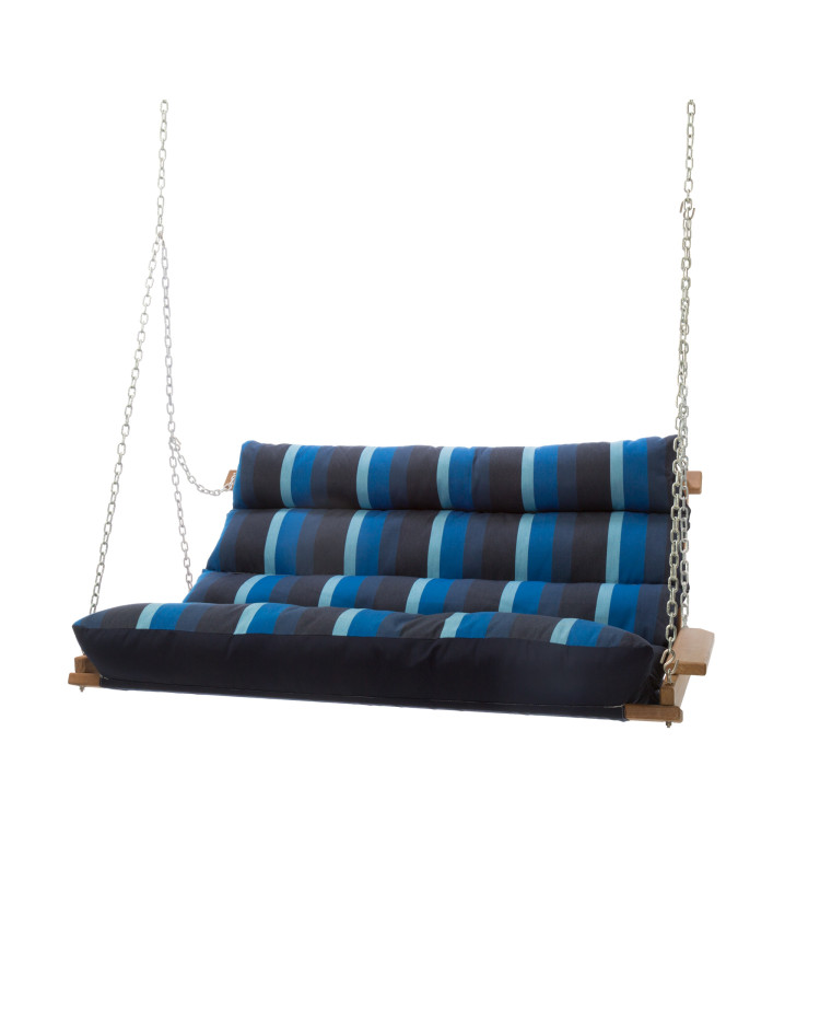 Deluxe Double Swing Cushion Replacement - Gateway Indigo
