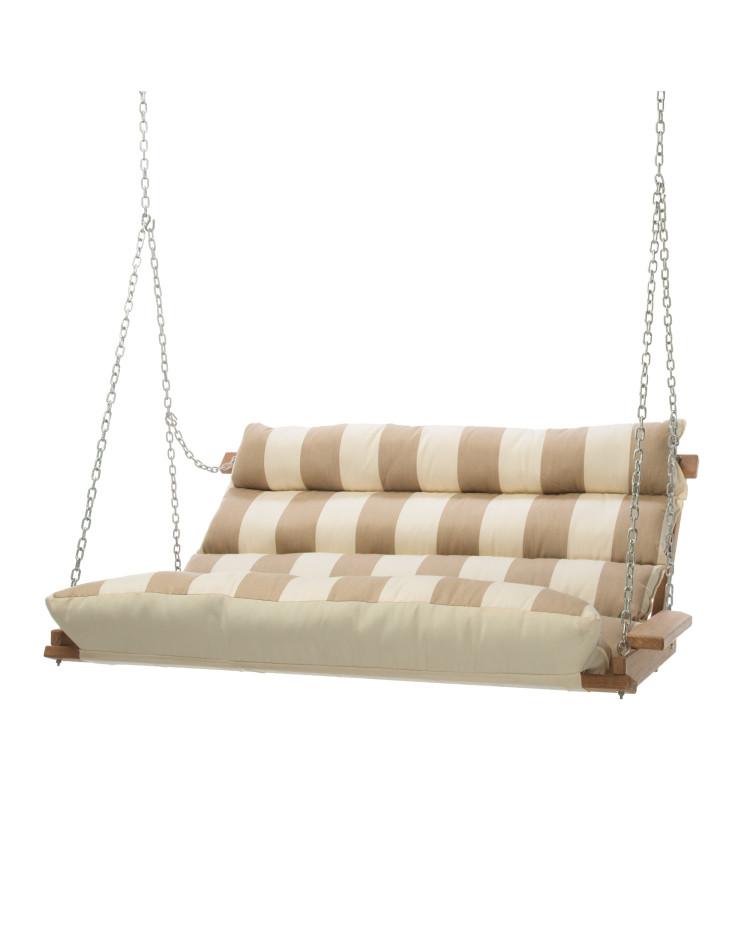 Deluxe Cushioned Double Swing - Regency Sand