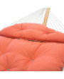 Large Sunbrella Tufted Hammock with Detachable Pillow - Echo Sangria
