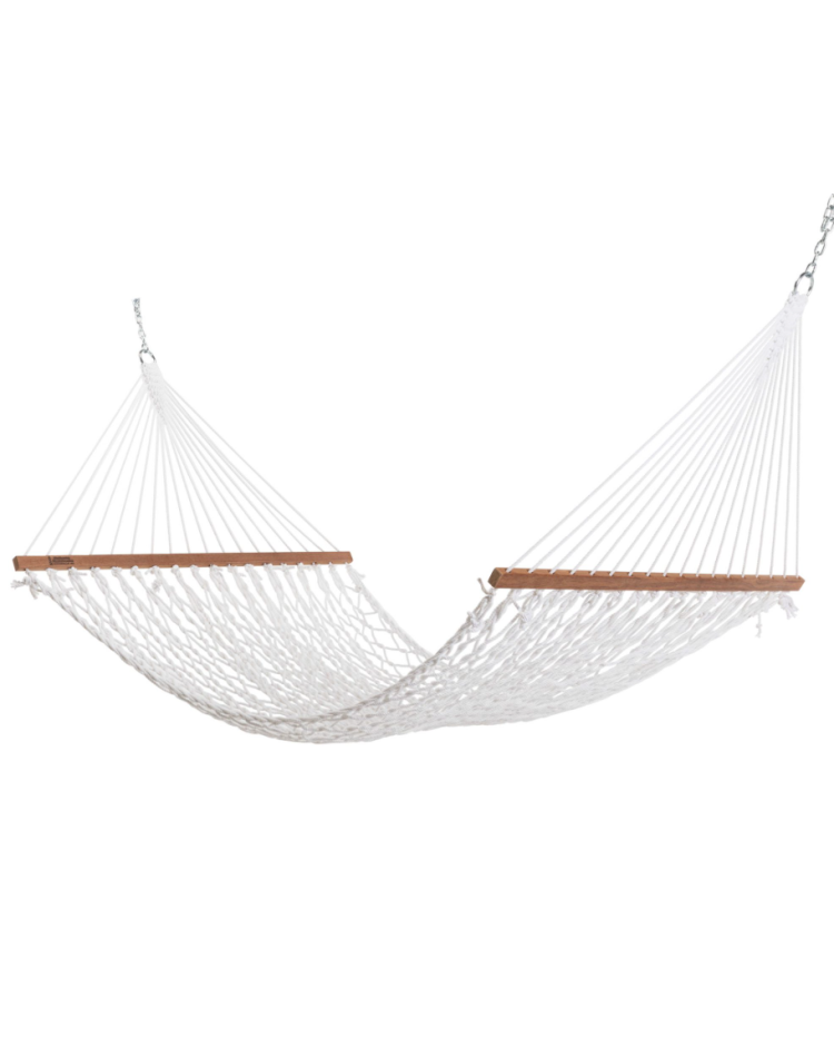 Deluxe White Duracord Rope Hammock Deluxe White Duracord Rope Hammock