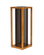 Akin Solar Outdoor Light - Teak Akin Solar Outdoor Light - Teak
