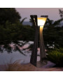 Bloom Outdoor Solar Lantern - Weathered Teak, White, or Graphite