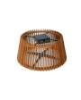 Mona Solar Floor Lamp - Teak or Rope