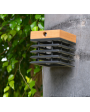 Tekura Sconce Solar Wall Outdoor Light - Teak Tekura Sconce Solar Wall Outdoor Light - Teak