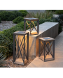 Soho Solar Outdoor Light - Bronze aluminum with Weathered TEAK Soho Solar Outdoor Light - Bronze aluminum with Weathered TEAK