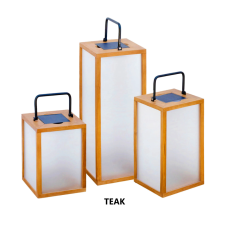 Tradition 2.0 Solar Outdoor Light - Teak Tradition 2.0 Solar Outdoor Light - Teak