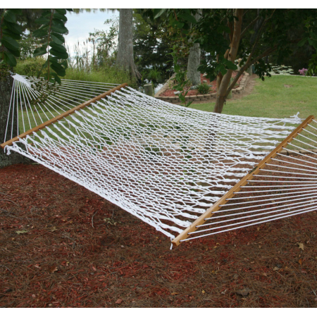 Pawleys Island DELUXE DuraCord® Rope Hammock  - White 