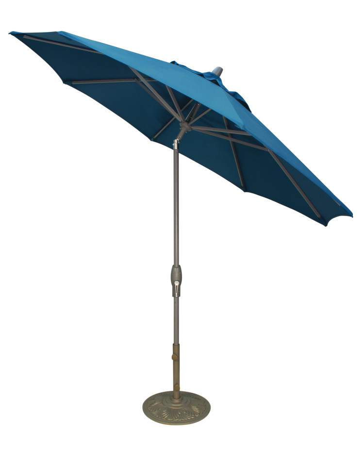 Treasure Garden 9'  Auto Tilt Patio Umbrella