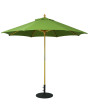 Galtech 131 - 9 FT Octagon Commercial Duty Wood Market Umbrella - Restaurants, HOA, Resorts, Hotels, Homes