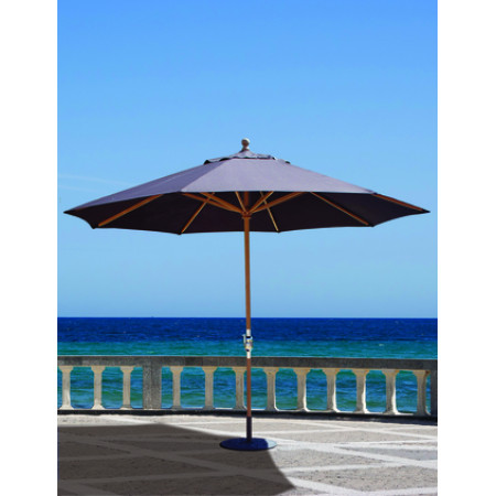 Galtech 11 Foot Octagon Resort Style Teak Market Umbrella with Crank Lift - Frame Only Galtech 11 Foot Octagon Resort Style Teak Market Umbrella with Crank Lift - Frame Only