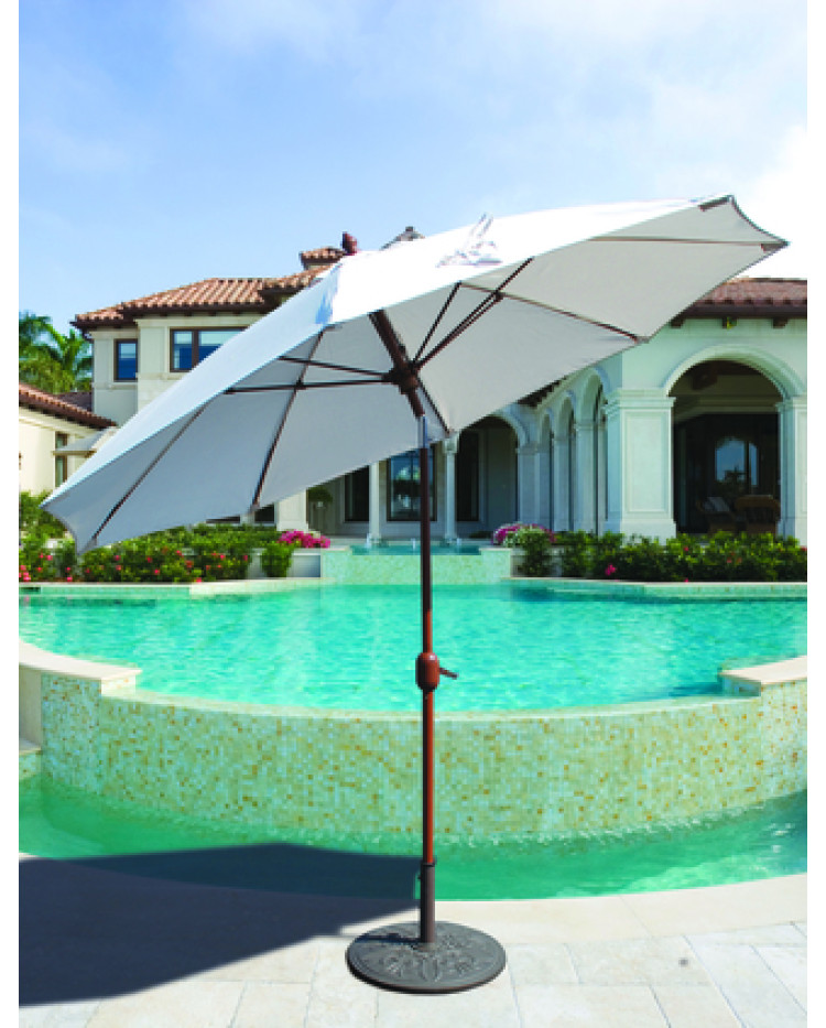 Galtech 736 - 9 FT Standard Auto Tilt Patio Umbrella