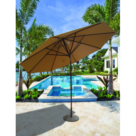 Galtech 11 Foot Deluxe Auto-Tilt Octagon Market Umbrella, Outdoor Patio, Deck, Pool, Backyard Stand Alone Umbrella - Heavy Duty - Frame Only Galtech 11 Foot Deluxe Auto-Tilt Octagon Market Umbrella, Outdoor Patio, Deck, Pool, Backyard Stand Alone Umbrella - Heavy Duty - Frame Only