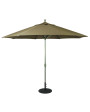 Galtech 789 - 11 Foot Deluxe Auto-Tilt Octagon Market Umbrella, Outdoor Patio, Deck, Pool, Backyard Stand Alone Umbrella - Heavy Duty