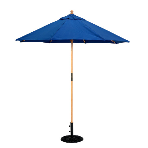 Galtech 121/221 - 7.5 FT Octagon Commercial Duty Wood Market Umbrella - Restaurants, HOA, Resorts, Hotels, Homes