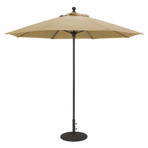 Galtech 735 - 9 FT Octagon Commercial Flexible Fiberglass Rib Heavy Duty Umbrella